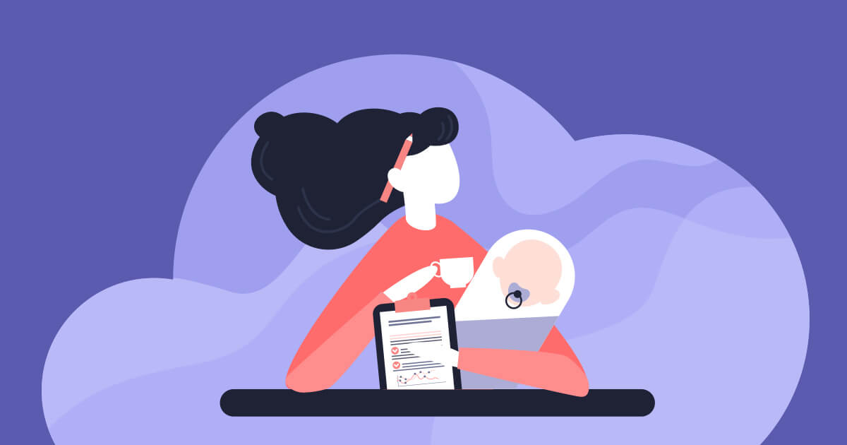 Cómo hacer home office y cuidar a tu bebé sin morir en el intento